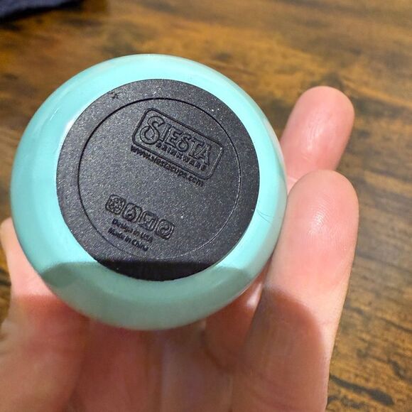 Alaska theme Blue Insulated shot glass with Straw (NEW) - Picture 5 of 5